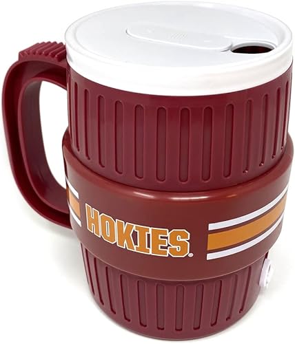 Miniatura 2 de Party Animal NCAA Virginia Tech Hokies - Taza enfriadora de agua
