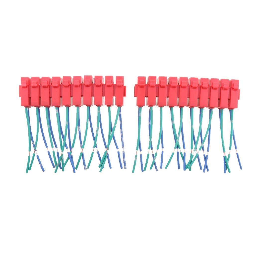 20 Pieces Car ATC ATO Blade Fuse Holder Block Inline Harness Waterproof|Motors|Parts & Accessories|Car Electronics|Installation Products|Fuses & Fuse Holders