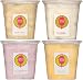 Ono Cotton Candy Mix Pack Spun Paradise #1 Natural Fairy Floss in Four Natural & Dye Free Flavors, Watermelon, Mango, Lychee, Caramel, Perfect for Special Events Unique Party Favors & Memorable Gifts