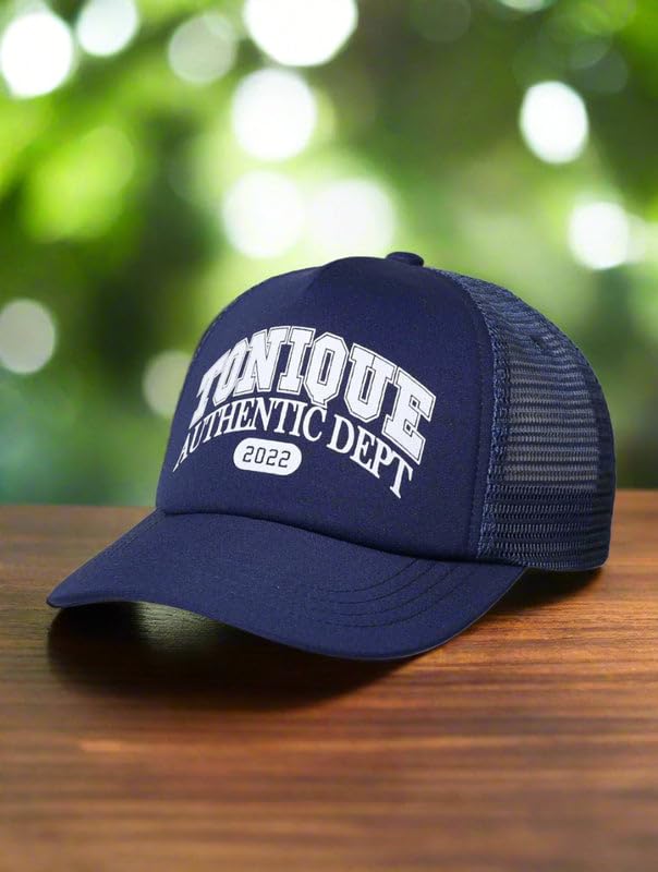 Image of Urban Tonique Unisex Cotton Cap for Men & Women - Stylish Adjustable Baseball Hat | Breathable Summer Trucker Cap