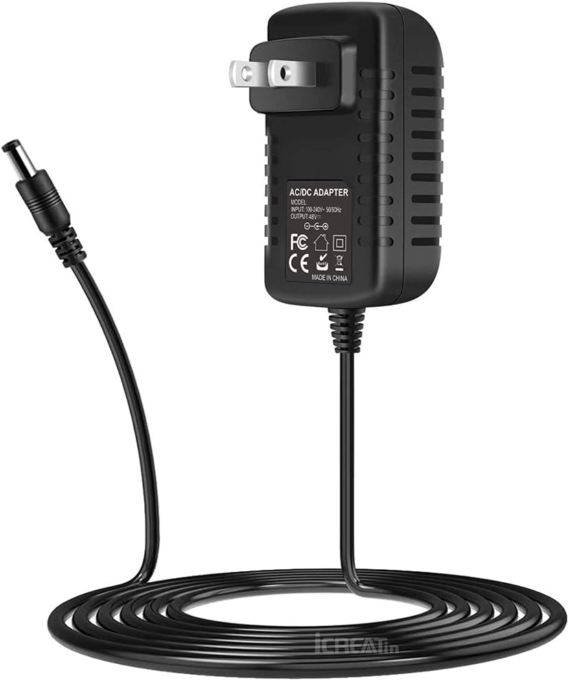 48V Power Cord for Polycom Power Supply is Compatible with VOIP Polycom VVX Models 101, 201, 300, 301, 310, 311, 400, 401, 410, 411, 500, 501, 511, 550, 600, 601, 611, 1500,CCX 500, 600, 700. 48V Power Cord for Polycom Power Supply is Compatible with VOIP Polycom VVX Models 101, 201, 300, 301, 310, 311, 400, 401, 410, 411, 500, 501, 511, 550, 600, 601, 611, 1500,CCX 500, 600, 700.