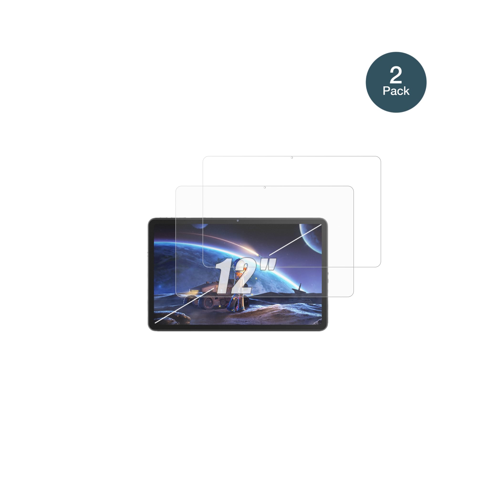 dipos 2x Protector de Pantalla 9H mate para Raemond K90 | Antirreflejos, no se rompe ni astilla, no es cristal, antigolpes, antiarañazos, sin burbujas, autoadhesivo