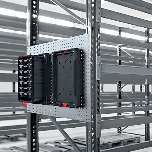 Kistenberg Adapterplatte Arbeitspodeste für Fahrzeuge und Wandmontage geeignet (kompatibel mit X-Block, Modular Solution Serie, Druckbelastbarkeit bis 120kg, 585 x 440 x 70 mm)