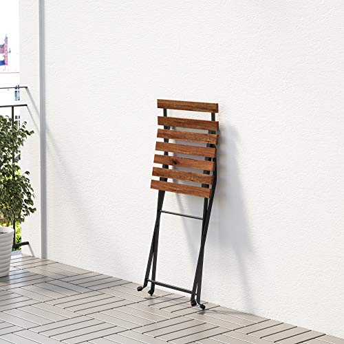 Mesa y 4 sillas Ikea Tärnö de exterior con madera de acacia resistente 3