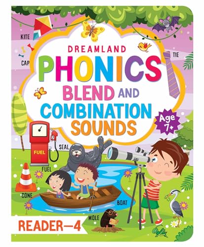 Image of Phonics Reader - 4 (Blends And Combination Sounds) Age 7+