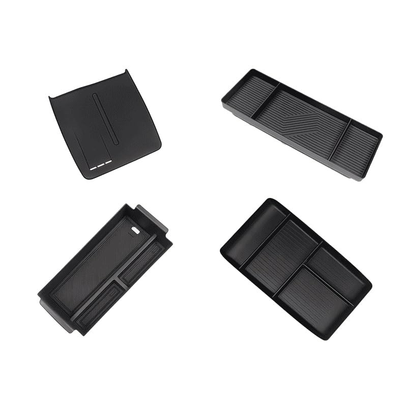 For GAC AION V 2024 2025 2026 Car Central Armrest Storage Box Container Holder Tray Organizer Accessories(Paragraph 9)