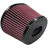 S&B Filters KF-1036 High Performance Replacement Filter (Oiled Cleanable, 8-ply Cotton)