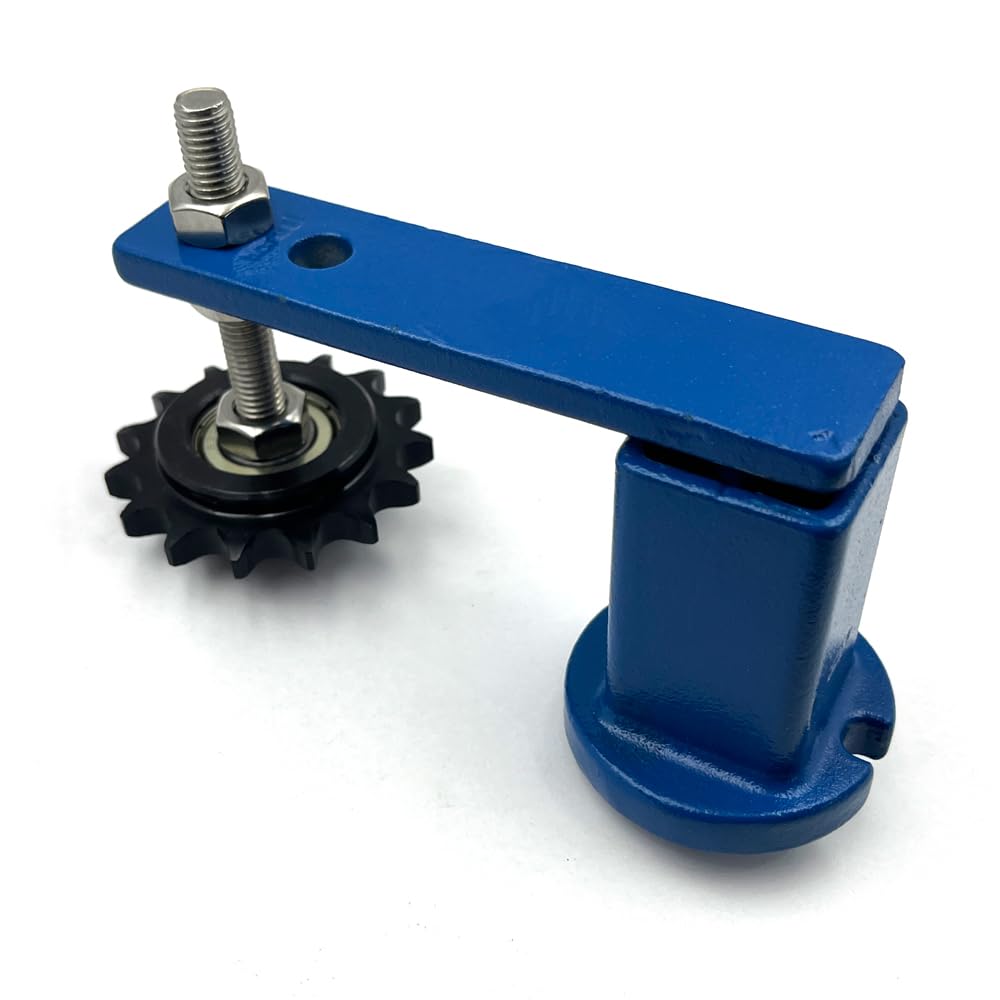 RHKING #40 ローラーチェーン アイドラースプロケット テンショナー チェーンアジャスター プレスガイド 振動減衰スプロケッ CKD  スーパーマイクロシリンダ SCM-FA-40D-50-T3H-H-ZY 受注製作品 CKD スーパー