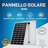 Zoom IMG-1 maples kit pannello solare 120w Zoom IMG-1 maples kit pannello solare 120w