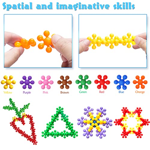 Capt.goose Interlocking Kids Building Blocks, 200 Pcs Set, Interactive Early Learning Toys For Kids, Preschool Toys For Toddlers, Stem Kid Toys For 3+ Year Old Boys And Girls #TOP3