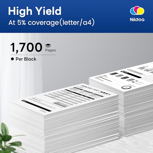 TN223 TN223BK Toner Cartridge Replacement for Brother TN-223 TN-223BK MFC-L3710CW MFC-L3750CDW MFC-L3770CDW HL-L3210CW HL-L3230CDW Printer Ink, 2 Black - Image 4