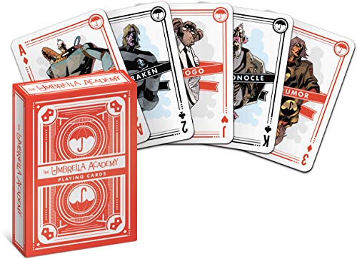 Dark Horse Deluxe The Umbrella Academy - Juego de cartas (contenido en inglés)