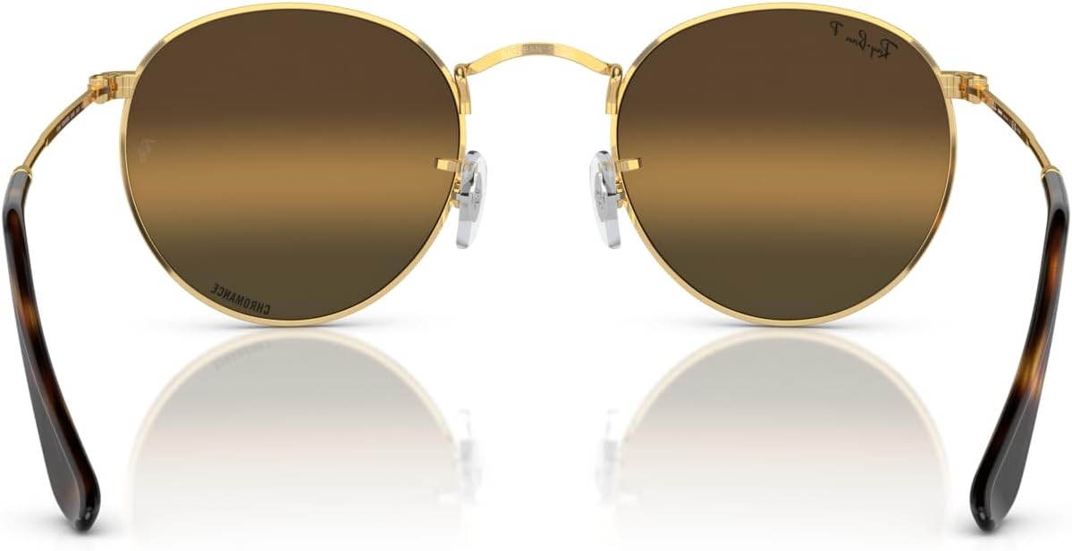 Ray-Ban Unisex Rb3447 Round Metal Round Sunglasses - Image 4