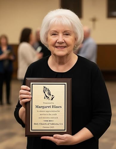 Miniatura 2 de Placa religiosa personalizada de 8 x 10, regalo de reconocimiento o agradecimiento personalizado para pastores, rabinos, ujer, ancianos, diáconos,