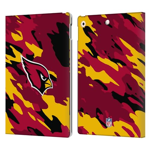 Protection iPad 10.2 NFL Arizona Cardinals étui cuir camouflage portefeuille tablette