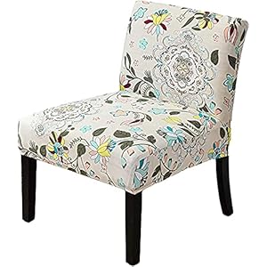 Armloze Stoelhoezen Gedrukt Polyester Armloze Eetkamerstoel Hoezen Stretch Enkele Bankhoes Wasbare Moderne…