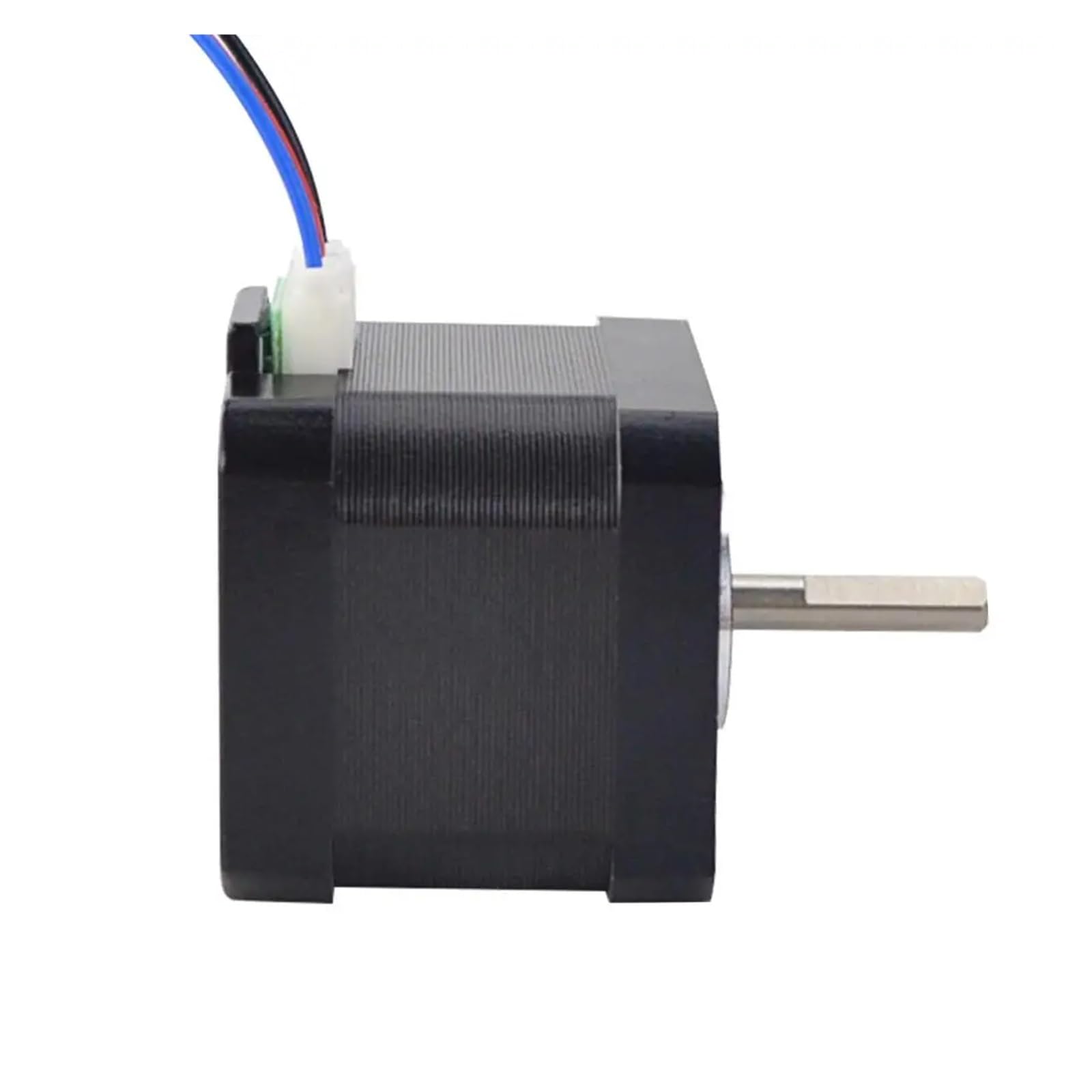Silnik krokowy z zamkniętą pętlą, Silnik krokowy 3 szt. Nema 17 39 mm 42 17HS4401 45Ncm 1,5A 4-przewodowy do drukarki 3D CNC(17HS4401-Dupont)