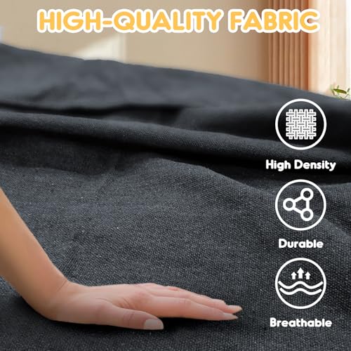 ANYOO Hängematte Outdoor Baumwolle Bequemer Stoff mit Baumfreundlichen Gurten zum Aufhängen, Robuste Tragbare Hängematte mit Reisetasche für Garten, Indoor, Balkon, Terrasse, Camping