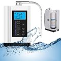 Alkaline Water Ionizer Machine, Home Filtration Produces pH 3.5-10.5 Water, 7 Water Settings, Up to -500mV ORP, 6000L Per Filter,Auto-Cleaning,Intelligent Voice,White