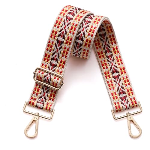 Image of S-Jacorry Purse Strap Replacement Crossbody Wide Shoulder Strap Adjustable Canvas Straps Handbag Strap Replacement Belts