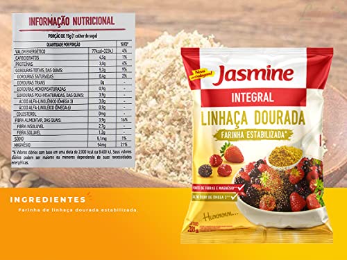 INTEGRAL FARINHA DE LINHAÇA DOURADA - 200g