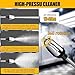 CHANCCI Aquoxis Pressure Washer, Pressure Power Washer, 360° Rotating Power High Pressure Water Gun with Long Rod and 3 Metal Connectors,Three Spray Modes, for Gardens, Patios, Cars and Pets
