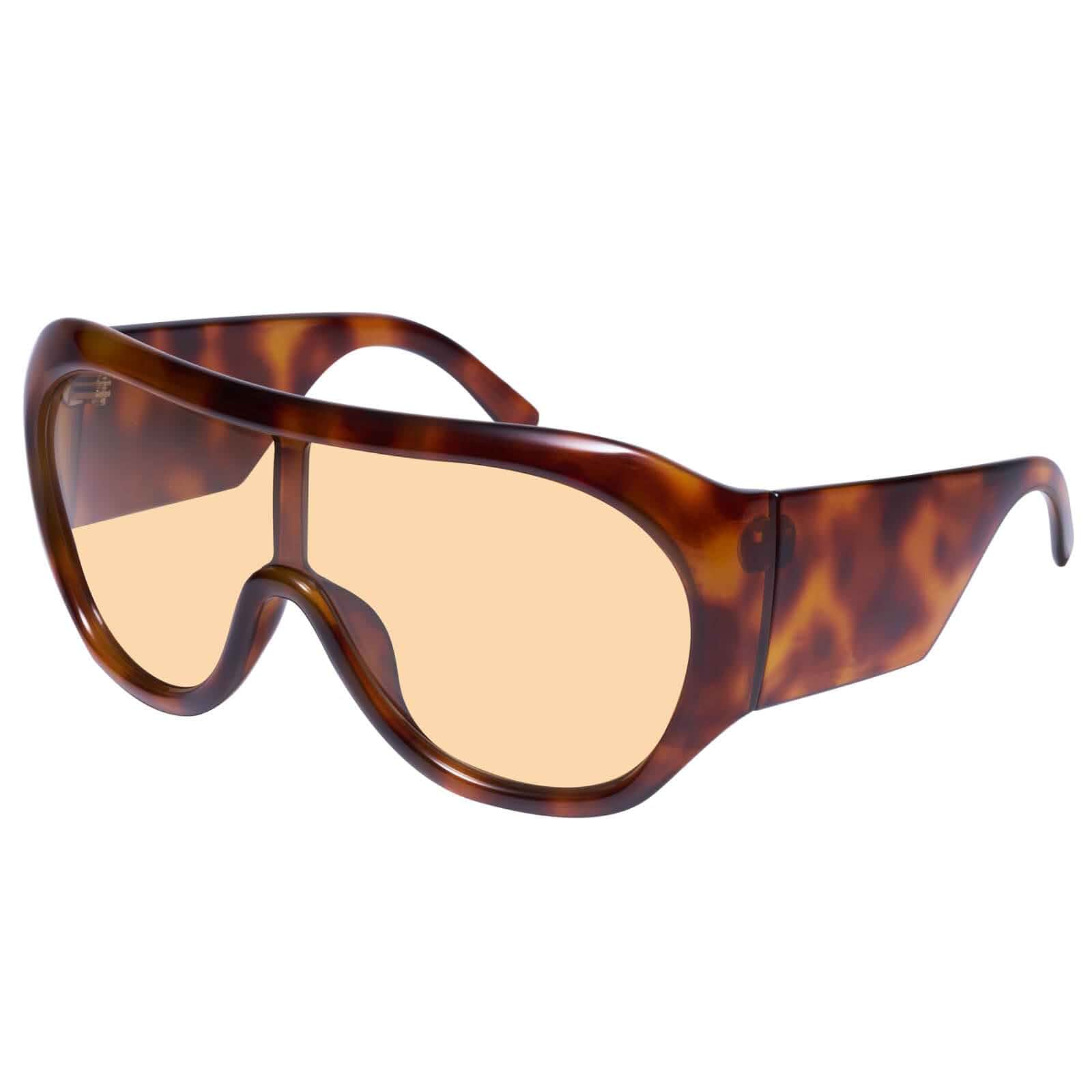 mosanana Trendy Oversized Sunglasses for Women Wrap Around Shield MS52597 Y2K Chunky Frame, UV400 Protection, Designed for Raves, Fashion Looks and Daily Outfits