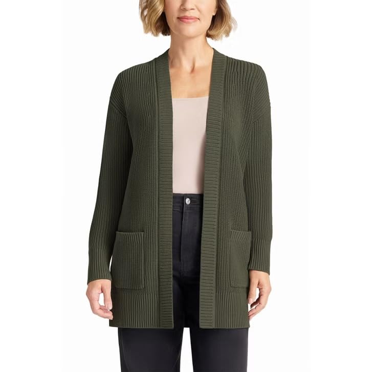 Image of Max & Mia Women's Open-Front Cardigan - Casual Sweaters for Women's with Pocket