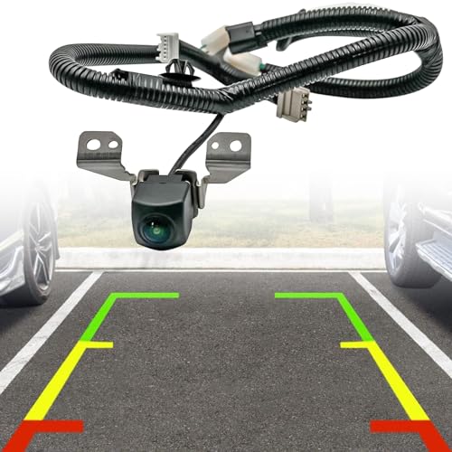 Image of MOHANO Car Rear View Backup Camera HD Fit for 2012-2015 Honda Pilot, Park Assist Backup Camera Trajectory Replace OE# 39530SZAA01
