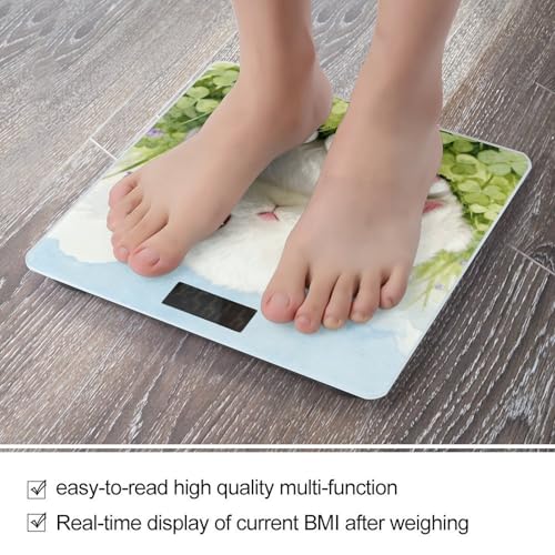 Báscula digital Cute Bunny para peso corporal hasta 180 kg miniatura 5