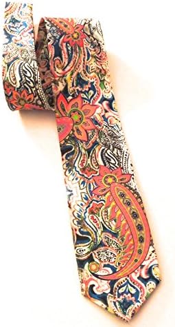 Pangborn Regal Orange Batik Silk Tie