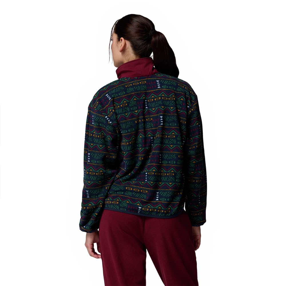 Columbia Sequoia Grove Printed Half Zip Pull en Polaire Femme (Lot de 1)