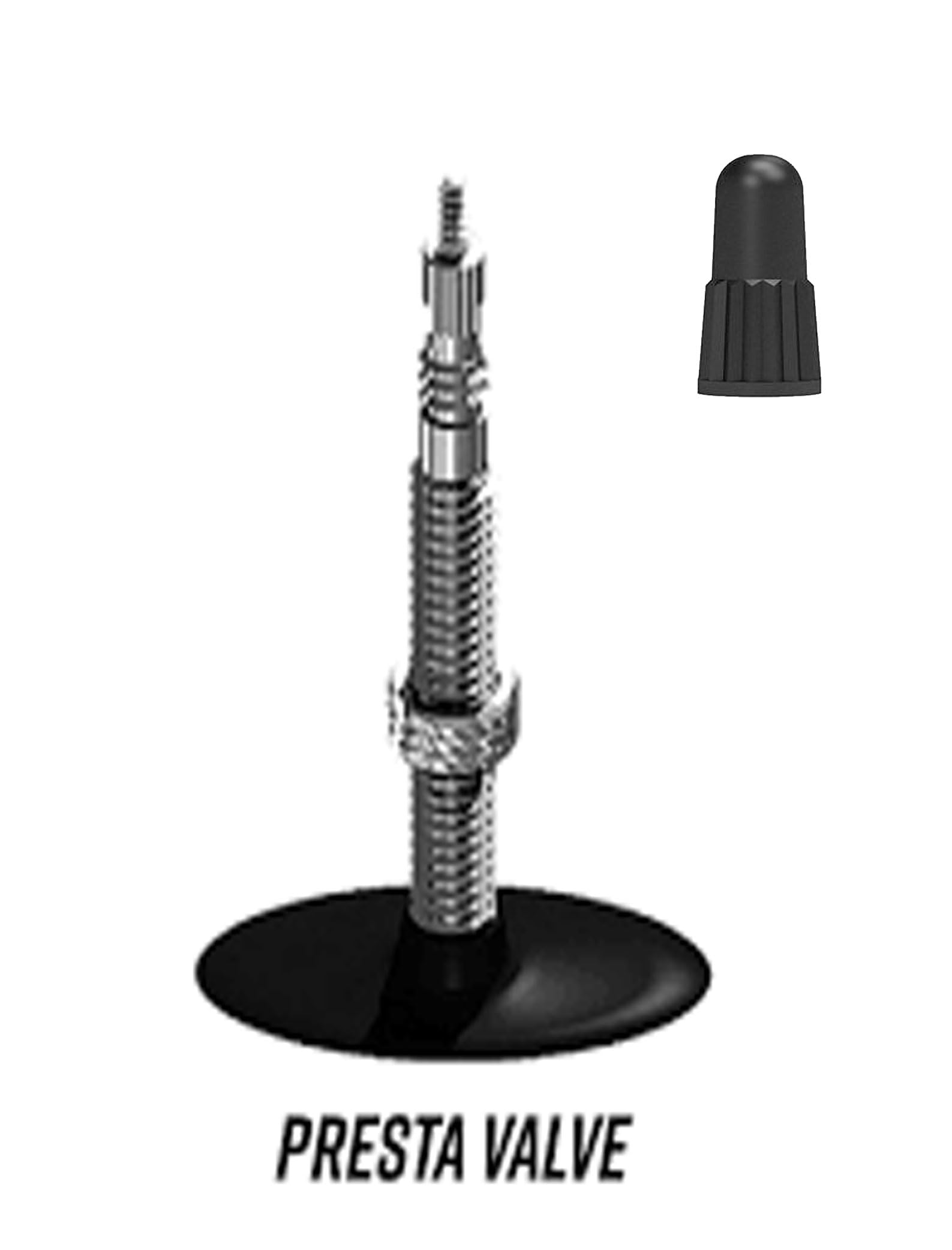 2 Pack - Tube, 700 x 25-30 (27x1x1-1/8) 32mm Presta Valve, Sunlite Bicycles