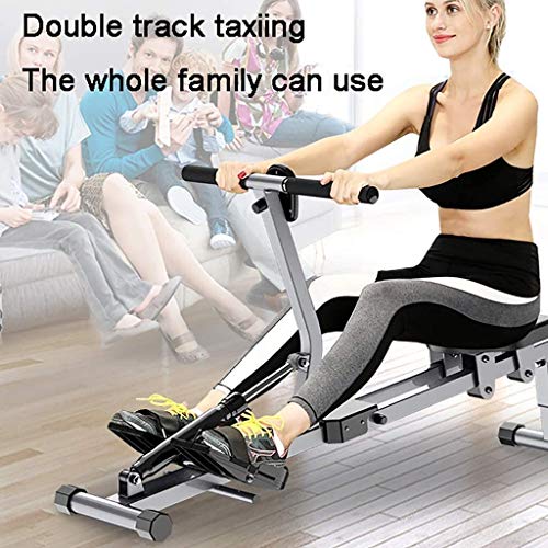 Image of Rowing Machines Rowing Machine Abdominal Workout Rowing Machine Hydraulic Damping Simulating Water Boating for Home Fitness Exercise