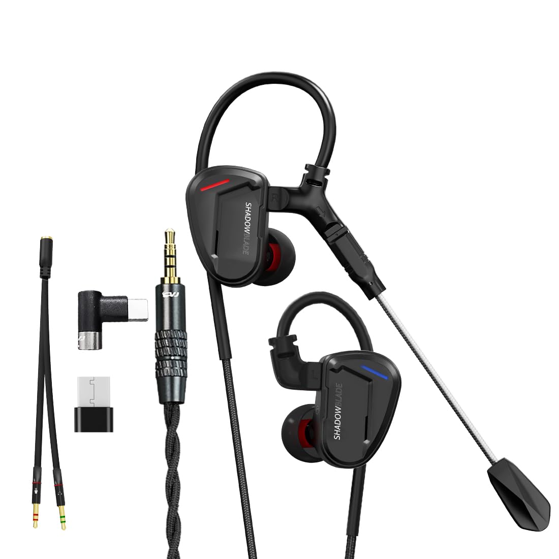 cvj イヤホン Amazon.co.jp: CVJ Shadow Blade IEM ゲイヤホン イヤホン 有線