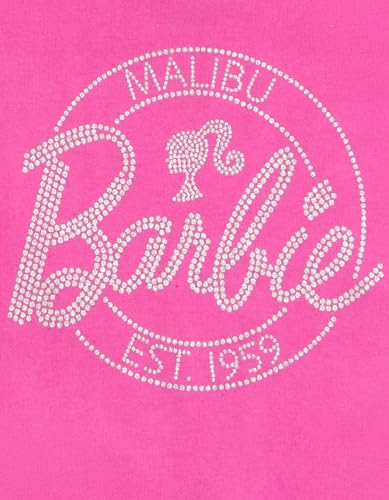 Barbie Toddler Girls T-Shirt and Leggings Outfit Set Pink/Black 5T - image 5