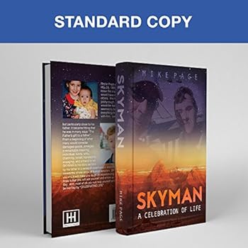 Hardcover "Skyman" A Celebration of Life Book