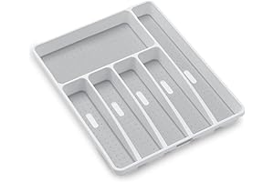 madesmart Classic Large Silverware Tray - The Perfect Kitchen Drawer Organizer