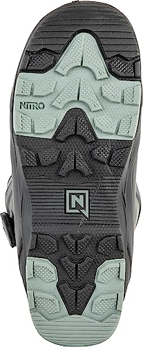 Nitro Club Boa Mens Snowboard Boots, Black, 10.5 (28.5)