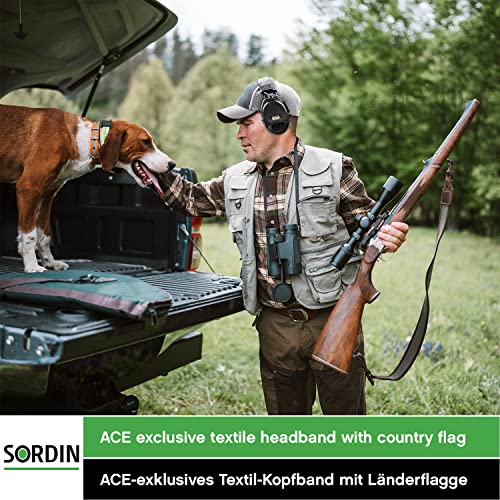 Elektronischer Gehörschutz Sordin Supreme Pro-X für Jäger und Sportschützen
