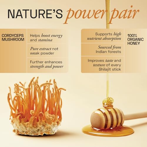 Image of Ace Blend 400mg TRUBLK Shilajit Sticks (30 Servings) | 120mg Cordyceps Mushroom & Organic Honey | Over 75% Fulvic Acid & 80+ Trace Minerals | For Strength & Performance | High Absorption | Men & Women