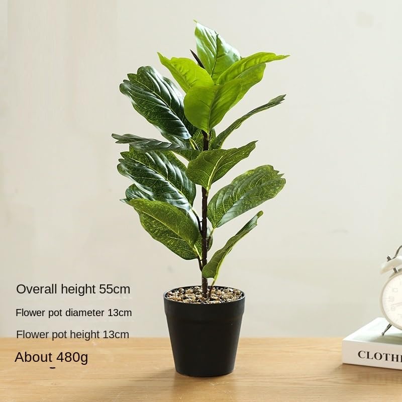 観葉植物 成長中 緑色の葉 つぼみあり 里山ユニット スリムタイプ（背面パネルあり） - 5×緑（ゴバイミドリ