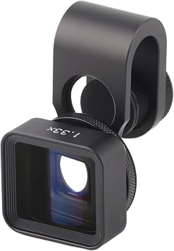 VBESTLIFE Mobile Anamorphic Lens,1.33X Wide Screen Deformation Filmmaking Lens,Compatible with Smart Phones Tablets