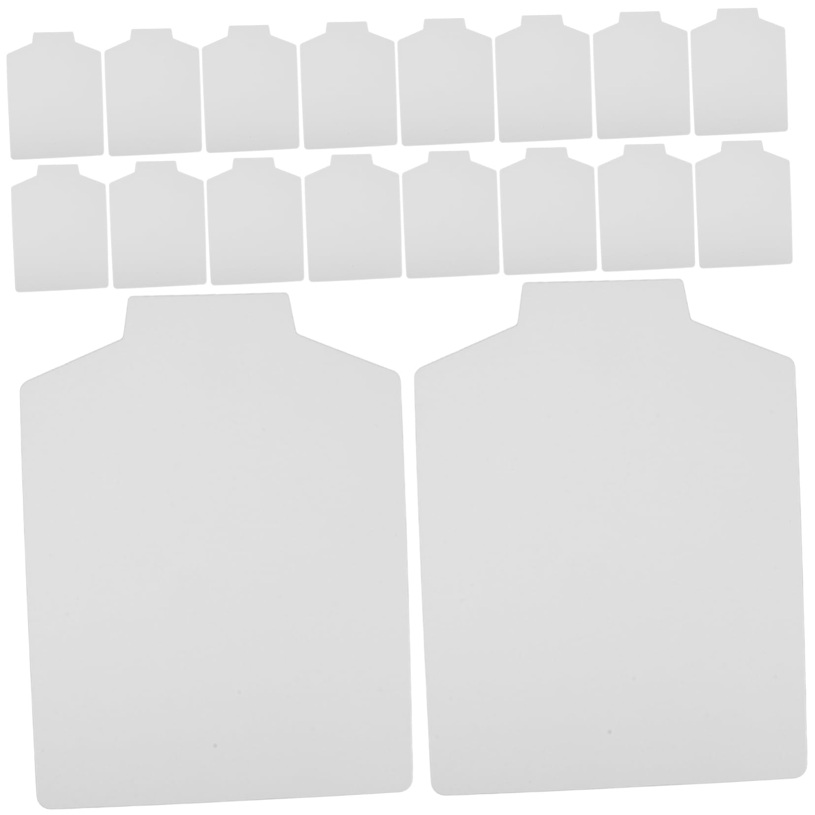 Gogogmee Cardboard Shirt Form 20 Sheets Sturdy Paper Liner T-Shirt Folding Board Garment Lining Paper