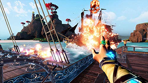 Battlewake PS4 VR jeu réalité virtuelle action piraterie console Sony PS4