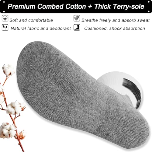 Anti-slip Football Socks for Men Women, Breathable, Cushioned, Cotton Grip Sports Sock for Soccer Yoga Basketball…4
