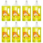 Best-in All Purpose Cleaner 1L X8 Pack, Multi Surface Cleaning Solution for Kitchen Bathroom Floors Glass & Appliances, Powerful Degreaser, Streak Free Shine, Bulk Household Cleaning Supplies UK