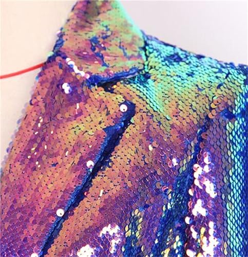 Sequins Womens Blazer Womens Jacket Evening Party Christmas Sparkly Cardigan Coat4