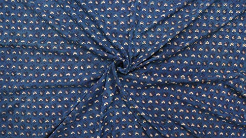 Tissu pour couture enfant imprimé indien ethnique motif 8 loisirs créatifs 10m