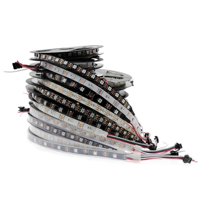Tira LED WS2812B 5 metros para decoración flexible de salones y ambientes de ocio